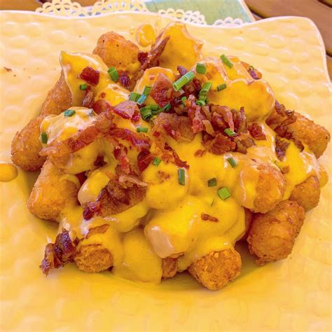 I Ate Bacon And Cheese Tater Tots Food