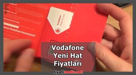Vodafone Yeni Hat Fiyatları 2023 Zam Geldi Fiyatı Nedir