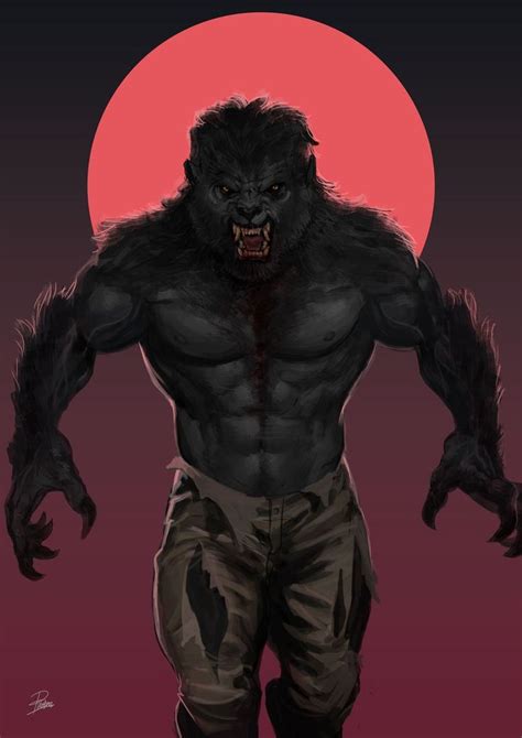 Pin By R M H On Werewolf Werewolf Art Creature Art Mythical