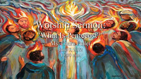 What Is Pentecost Newberg First Presbyterian Church