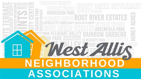 Neighborhood Associations West Allis Wi Official Website