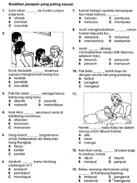 Latihan imbuhan awalan and akhiran latihan kata adjektif. Image result for kosa kata latihan jalan raya | Malay ...