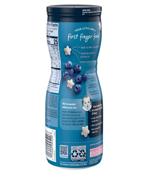 Toxic heavy metal the baby food contained. Gerber Gerber Puffs Baby Food Blueberry Cereal Snack 42g ...