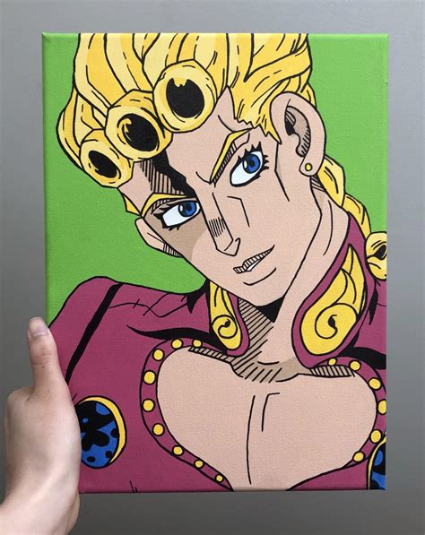 Fanart Finally Finished My Acrylic Painting Of Giorno R