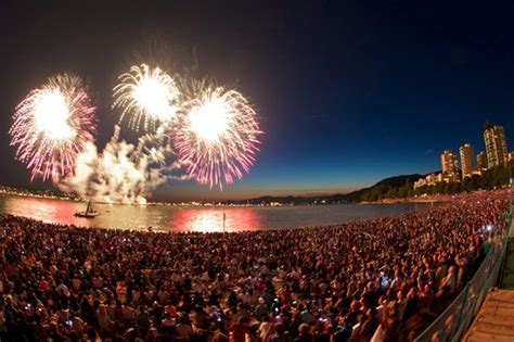 English Bay Festival Of Lights Fireworks Celebration Of Lights