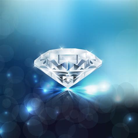 Premium Vector Shiny Diamond Background