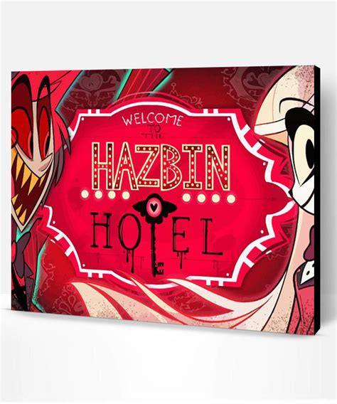 Hazbin Hotel Poster Paint By Numbers Paint By Numbers Pro