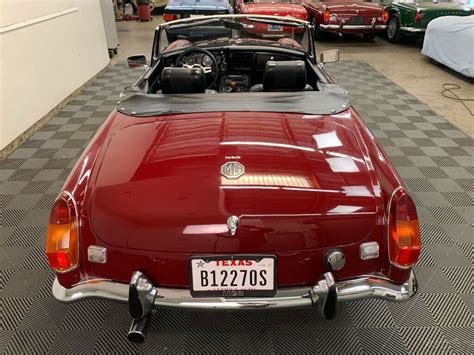 1973 Mgb Roadster Wire Wheels Lovely Driving Car In Great All Around