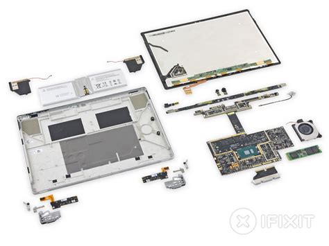 Surface Book Teardown A Look Inside Of The Laptop Shows Its Almost