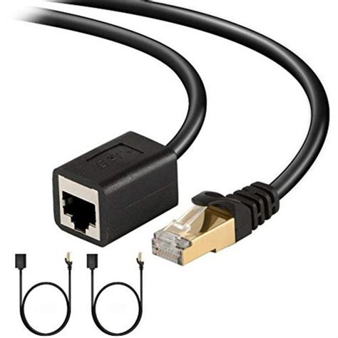 Ethernet Extension Cable Jandd Cat 6 Ethernet Extender Cable Adapter 15 Feet Support Cat6