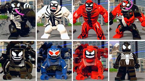 All Symbiote Character In Lego Marvel Super Heroes 2 Youtube