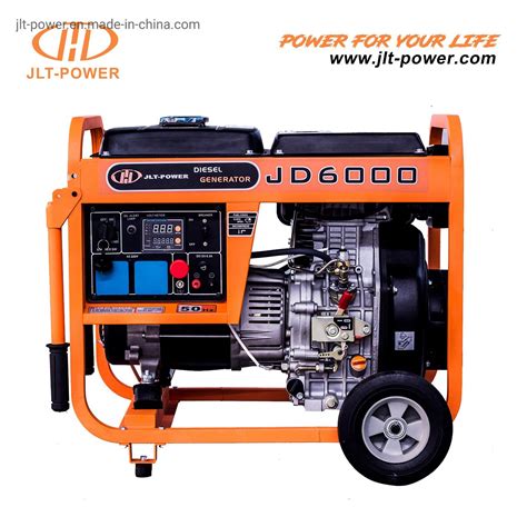 Small Home 5kva 6kva Alternatordc Generator Portable Standby Power