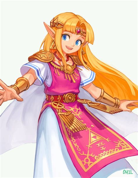 A Link Between Worlds Zelda Art by 오일 Ohil videogametesterfromhome