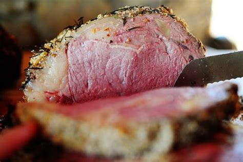 Step by step recipe instructions for prime rib or standing rib roast complete with photographs and reader place the roast on the pan and sear for three minutes on each side. Boneless Prime Rib Roast Recipe Alton Brown - Image Of Food Recipe