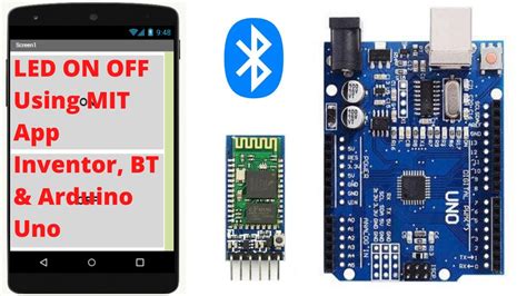 Bluetooth Control Led Arduino Hc05 Mit App Inventor 2 Youtube