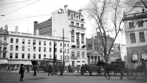 Historic Photograph Of State Street In Hartford C 1900 Historic