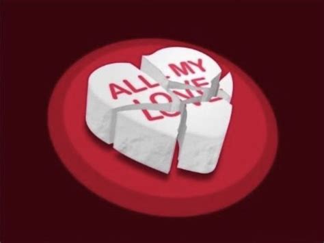 All My Love Broken Heart By Jamieco Design Heart Candy Conversation