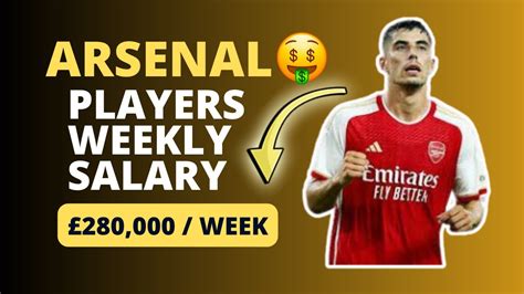 Arsenal Fc Player Salaries 2023 Unveiling The Top Earners Youtube