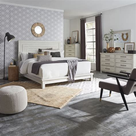 Liberty Furniture Modern Farmhouse Queen Bedroom Group Godby Home