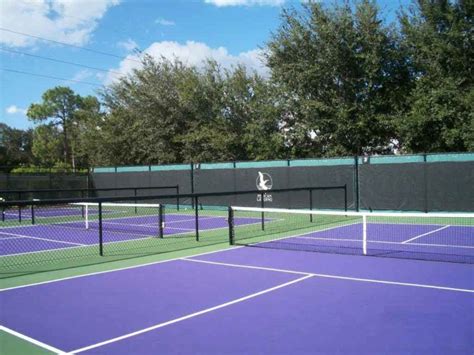 Pelican Landing Pickleball Court After5 Reduced Sound Proofing