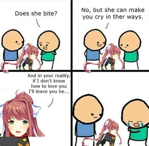 Heres The Best Just Monika Memes Taking Over The Internet
