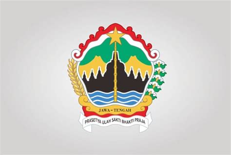 Provinsi jawa tengah memiliki 35 kabupaten kota. Logo Provinsi Jawa Tengah Vector