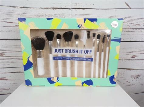 Just Brush It Off 10 Piece Cosmetic Brush Collection Ebay