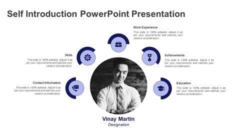 Self Introduction Powerpoint Presentation Resume Powerpoint Templates