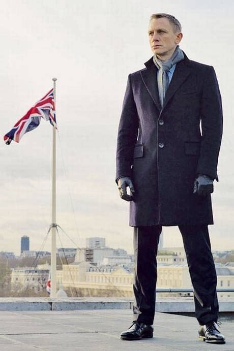 James Bond James Bond Style James Bond Mans Overcoat