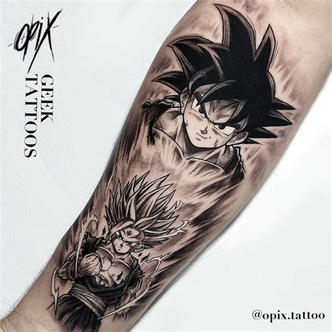 Sintético 175 Tatuagem Goku Colorida Bargloria