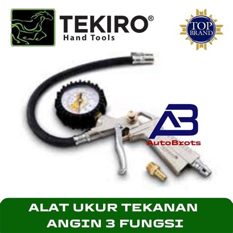 Jual Isi Angin 3 Fungsi TEKIRO Tire Pressure Gauge 3 In 1 200 PSI