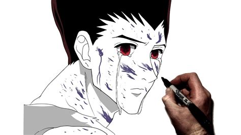 How To Draw Gon Crying Step By Step Hunter X Hunter Youtube