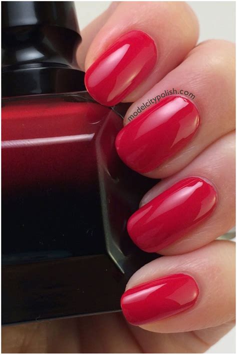 Christian Louboutin Rouge 31dc2014 Day 1 Red Nail Polish Nails