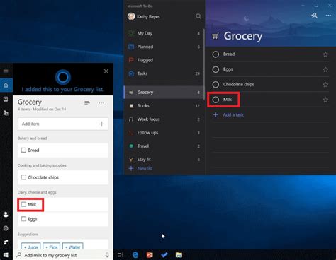 Shared to do lists help keep you connected with friends, family and colleagues. Microsoft To-Do and Cortana integration - Windows Insider