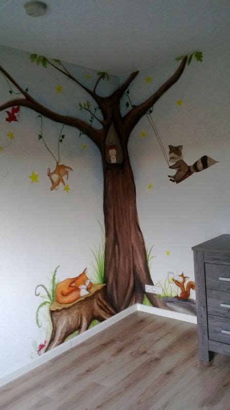 Forest Mural Kids Room The Talking Walls Fantastical Forest Nursery