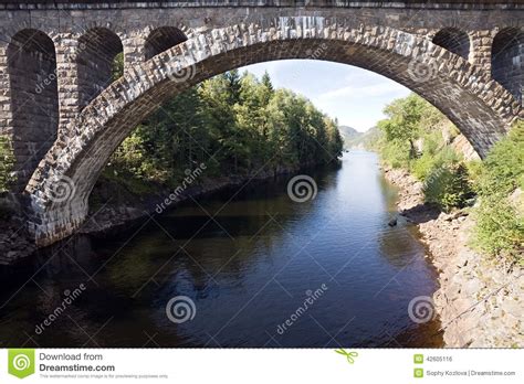Old Stone Bridge Stock Photo Image Of Straight Travel 42605116