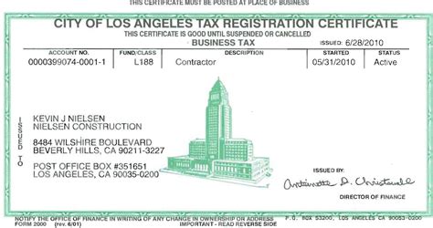Best Ideas For Coloring City Business License