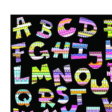 26 Awesome Design Letter Abcd Picture