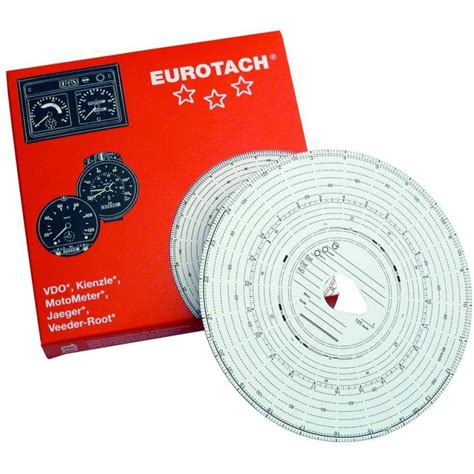 10 Boxes With 100 Pieces Continental Vdo Tachograph Discs 125 24 Ec4k