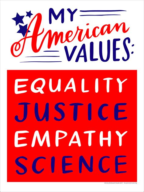 Free Womens March Download American Values Sign Em And Friends