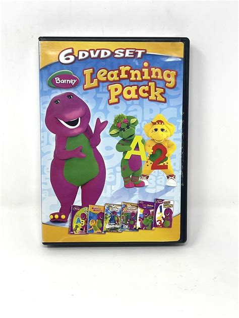 Barney Learning Pack Dvd Disc Set Ebay