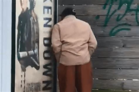 Disturbing Footage Shows Man Seemingly Touching His Private Parts
