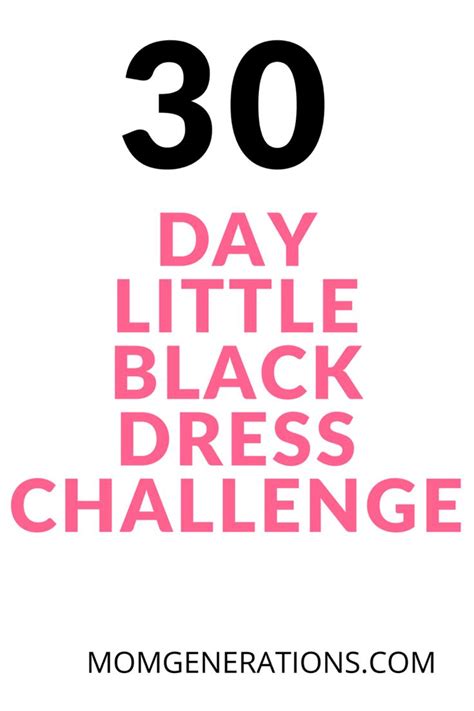 Little Black Dress Challenge Stylish Life For Moms Little Black