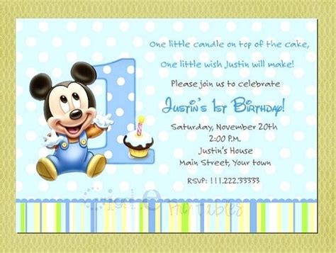 Tu es invité à l'anniversaire de xxxxxx. Texte Invitation 1Er Anniversaire Bébé - Cartons D ...