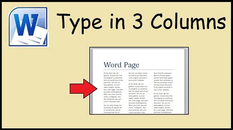 21 Column Word Template