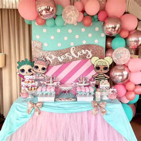 Lol Surprise Doll Birthday Party Ideas Photo 10 Of 10 Suprise