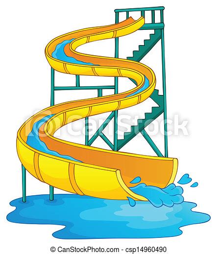 Eps Vectors Of Image With Aquapark Theme 2 Eps10 Vector Illustration