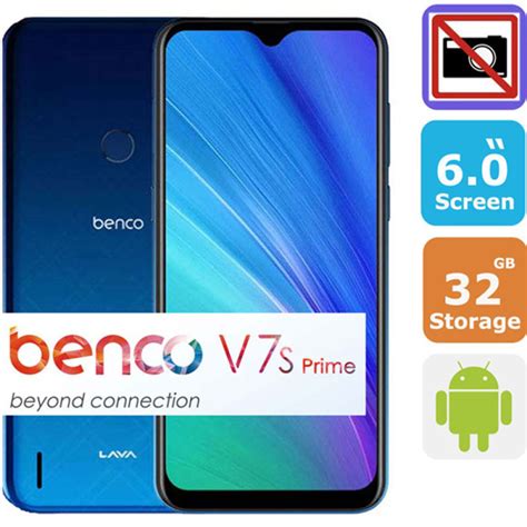 Lava Benco V7s Prime Without Camera Smartphone Non Cameranon Gps Price