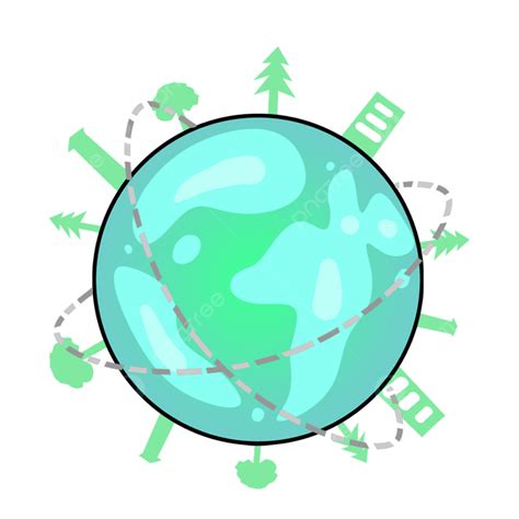 Earth Clipart Vector Earth Hand Draw Cartoon Simple Png Image For