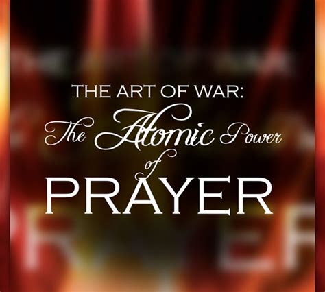 The Art Of War The Atomic Power Of Prayer On Behance